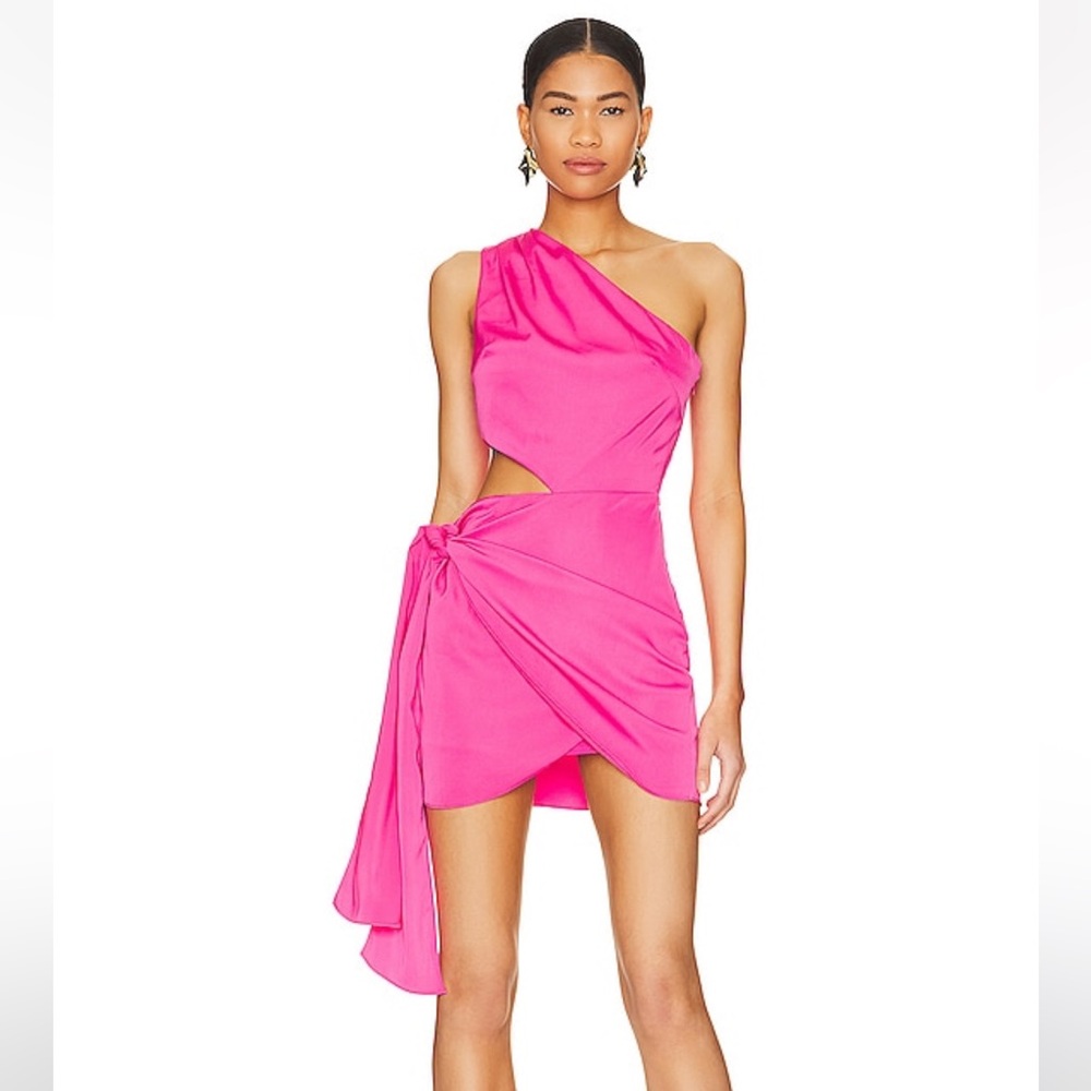 Superdown Hot Pink Mini Dress, Size Small